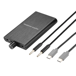 Headphone Amplifier with Bass Boost, Support 3.5mm AUX and Type-C 16-600 Headphone -3.5mm Stereo Audio Out, GAIN, Bass for Mac, Phones, iPad, MP3, MP4 and Computers,Xbox one,PS4,PS5 Controller Headphone Amplifier with Bass Boost, Support 3.5mm AUX and Type-C 16-600 Headphone -3.5mm Stereo Audio Out, GAIN, Bass for Mac, Phones, iPad, MP3, MP4 and Computers,Xbox one,PS4,PS5 Controller