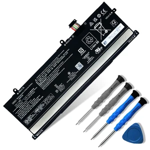 68Wh WE04XL Laptop Battery Replace for HP Envy X360 16-AC 16-AD 2-in-1 Pavilion Plus 16-AB 16T-AB Pavilion Plus 14-ey 14-ew X360 Spectre 14-EU Series HSTNN-WB0F N39817-CE1 N39817-CF1 7.72V 68Wh WE04XL Laptop Battery Replace for HP Envy X360 16-AC 16-AD 2-in-1 Pavilion Plus 16-AB 16T-AB Pavilion Plus 14-ey 14-ew X360 Spectre 14-EU Series HSTNN-WB0F N39817-CE1 N39817-CF1 7.72V