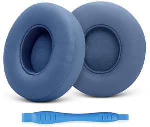 Ear Pads Replacement for Beats Solo 4 Wireless On-Ear Headphones, Earpads Ear Cushions for Solo 4 with Soft Protein Leather, Stronger Adhesive Backing (Slate Blue) Ear Pads Replacement for Beats Solo 4 Wireless On-Ear Headphones, Earpads Ear Cushions for Solo 4 with Soft Protein Leather, Stronger Adhesive Backing (Slate Blue)