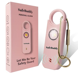 Personal Alarm for Women, Men, Kids, Elderly, Self Defense - Designed by Women 140DB Extra Speakers Alarm with Strobe Light, Rechargeable, Safety Alarms and Premium Keychain (Pale Pink) Personal Alarm for Women, Men, Kids, Elderly, Self Defense - Designed by Women 140DB Extra Speakers Alarm with Strobe Light, Rechargeable, Safety Alarms and Premium Keychain (Pale Pink)