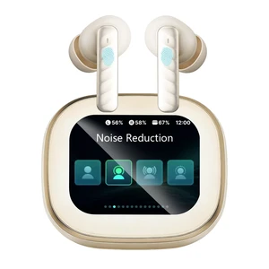 Wireless Earbuds with Smart Touch Screen Bluetooth in-Ear Headphones ANC Noise Cancelling Clear Calls 60H Playtime IPX5 Waterproof Earbuds for Sports Gym Work Travel Wireless Earbuds with Smart Touch Screen Bluetooth in-Ear Headphones ANC Noise Cancelling Clear Calls 60H Playtime IPX5 Waterproof Earbuds for Sports Gym Work Travel