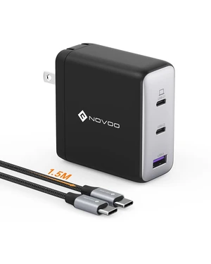 100W USB C Charger, 120W MacBook Pro Charger, 3-Port GaN Fast Charger with PD3.0, PPS, for MacBook pro & Air, ipad Air, iPhone 15, iPad, Laptops and All USB C Device 100W USB C Charger, 120W MacBook Pro Charger, 3-Port GaN Fast Charger with PD3.0, PPS, for MacBook pro & Air, ipad Air, iPhone 15, iPad, Laptops and All USB C Device