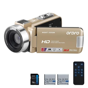 Video Camera Camcorder, 1080P 30FPS Digital Camera for YouTube IR Night Vision 18X Digital Zoom 3.0'' IPS Screen Kids Video Recorder with 16G Card & 2 Batteries Video Camera Camcorder, 1080P 30FPS Digital Camera for YouTube IR Night Vision 18X Digital Zoom 3.0'' IPS Screen Kids Video Recorder with 16G Card & 2 Batteries