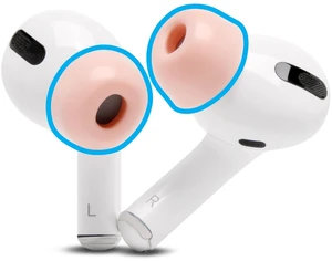 TipZ - Upgraded Memory Foam Ear Tips for Airpods Pro Made by Wicked Cushions Improved Comfort, Tighter Seal & Better Foam Rebound, Fits in Charging Case Wicked Light Pink TipZ - Upgraded Memory Foam Ear Tips for Airpods Pro Made by Wicked Cushions Improved Comfort, Tighter Seal & Better Foam Rebound, Fits in Charging Case Wicked Light Pink