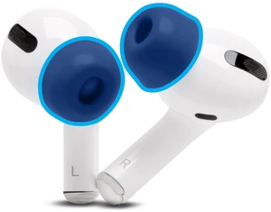 TipZ - Upgraded Memory Foam Ear Tips for Airpods Pro Made by Wicked Cushions Improved Comfort, Tighter Seal & Better Foam Rebound, Fits in Charging Case Wicked Navy Blue TipZ - Upgraded Memory Foam Ear Tips for Airpods Pro Made by Wicked Cushions Improved Comfort, Tighter Seal & Better Foam Rebound, Fits in Charging Case Wicked Navy Blue