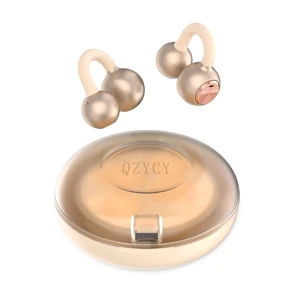 Clip On Earbuds Open Ear Headphones - No Hurt Ears, Wireless 5.4 Earphone with Mic, 40H Playtime, Premium Audio, Charging Case Lighting Effects, for Office, Sports, Gold - DL3 Clip On Earbuds Open Ear Headphones - No Hurt Ears, Wireless 5.4 Earphone with Mic, 40H Playtime, Premium Audio, Charging Case Lighting Effects, for Office, Sports, Gold - DL3