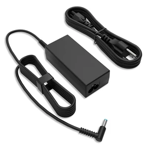 65W 45W Smart Blue Tip Charger for HP Laptop Computer Power Cord 710412-001 Compatible with HP Pavilion X360 15,EliteBook,Stream,ProBook,Envy 15,ZBook 14U/15U,Chromebook,19.5V 3.33A 741727-001 65W 45W Smart Blue Tip Charger for HP Laptop Computer Power Cord 710412-001 Compatible with HP Pavilion X360 15,EliteBook,Stream,ProBook,Envy 15,ZBook 14U/15U,Chromebook,19.5V 3.33A 741727-001