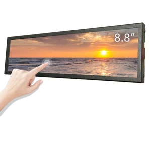 8.8 inch Stretched Bar Wide Touch Screen Monitor 480x1920 IPS Long bar LCD Display Secondary Screen PC Case for Windows Rpi4 8.8 inch Stretched Bar Wide Touch Screen Monitor 480x1920 IPS Long bar LCD Display Secondary Screen PC Case for Windows Rpi4