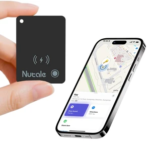 Wallet Tracker Card, Rechargeable Find My Tracking Card (iOS Only) Find My Wallet Card MFi Certified Tracking Card, Magnetic Bluetooth Tracker Tag, IP68 Waterproof, For Key, Wallet, Luggage Wallet Tracker Card, Rechargeable Find My Tracking Card (iOS Only) Find My Wallet Card MFi Certified Tracking Card, Magnetic Bluetooth Tracker Tag, IP68 Waterproof, For Key, Wallet, Luggage