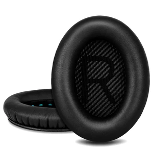 Professional Replacement Ear Pads for Bose QuietComfort 35 QC15 QC25 QC2 QC35/ Ae2 Ae2i Ae2w SoundTrue & SoundLink Over-Ear/Around-Ear Headphones/Soft Protein Leather (Black) Professional Replacement Ear Pads for Bose QuietComfort 35 QC15 QC25 QC2 QC35/ Ae2 Ae2i Ae2w SoundTrue & SoundLink Over-Ear/Around-Ear Headphones/Soft Protein Leather (Black)