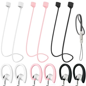 (3 Straps + 6 Earhook+1 Lanyard) Ultra Strong Magnetic AirPods Straps,Anti-Lost Cord for 4rd Pro 1st 2nd 3rd AirPods 1st 2nd Silicone Sports Lanyard and Ear Hook (3white+3pink+3black+1gray) (3 Straps + 6 Earhook+1 Lanyard) Ultra Strong Magnetic AirPods Straps,Anti-Lost Cord for 4rd Pro 1st 2nd 3rd AirPods 1st 2nd Silicone Sports Lanyard and Ear Hook (3white+3pink+3black+1gray)