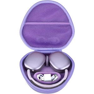 Hard Case Replacement for Apple Airpods Max Over-Ear Headphones Hard Shell Shockproof, Portable Headphone Storage, Mesh Bag Organizer, Lightweight Travel Hard Case Replacement for Apple Airpods Max Over-Ear Headphones Hard Shell Shockproof, Portable Headphone Storage, Mesh Bag Organizer, Lightweight Travel