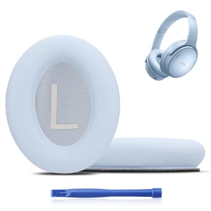 QC45 Ear Cushions for Bose qc45/45 SE,Larger and Thicker (Moonstone Blue) QC45 Ear Cushions for Bose qc45/45 SE,Larger and Thicker (Moonstone Blue)