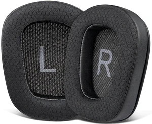 Mesh Earpads for Logitech G935/G933/G930/G432/G35 - Black for G35/G930/G933/G935/G633/G635/G533/G430/G431/G432/G433/G332/G230/G231/G233 Headphones Mesh Earpads for Logitech G935/G933/G930/G432/G35 - Black for G35/G930/G933/G935/G633/G635/G533/G430/G431/G432/G433/G332/G230/G231/G233 Headphones