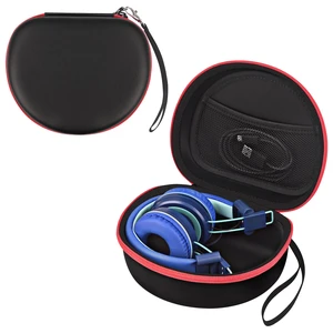 Kids Headphone Case for ICLEVER BTH12/BTH26/HS19,JoySpark,EarFun, Black Storage Case for AILIHEN,Acer KIDS,Candy Bila,Botesty Sound,MIDOLA,Botesty Sound,awatrue,IMYB, with Mesh Pocket & Hand Strap Kids Headphone Case for ICLEVER BTH12/BTH26/HS19,JoySpark,EarFun, Black Storage Case for AILIHEN,Acer KIDS,Candy Bila,Botesty Sound,MIDOLA,Botesty Sound,awatrue,IMYB, with Mesh Pocket & Hand Strap