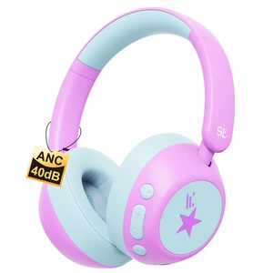 Active Noise Cancelling Headphones for Kids, Bluetooth 6.0 ANC 70H Play Time, USB C Fast Charging, Kids Bluetooth Headphones, 75/85/94dB Volume, with Mic AUX Cord for iPad Airplane Active Noise Cancelling Headphones for Kids, Bluetooth 6.0 ANC 70H Play Time, USB C Fast Charging, Kids Bluetooth Headphones, 75/85/94dB Volume, with Mic AUX Cord for iPad Airplane