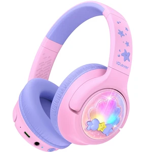 P550 Kids Bluetooth Headphones LED Lights for Toddler Girls Travel SafeSound Tech3.0, Bluetooth6.0, 48H Playtime, USB C Charging AUX Cable, Over Ear Kids Wireless Headphones for Tablet/PC/Gift P550 Kids Bluetooth Headphones LED Lights for Toddler Girls Travel SafeSound Tech3.0, Bluetooth6.0, 48H Playtime, USB C Charging AUX Cable, Over Ear Kids Wireless Headphones for Tablet/PC/Gift
