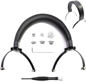 Genuine Leather Full Metal Headband Compatible with Beyerdynamic DT700 DT770 DT880 DT900 DT990 DT1990 DT1770 DT860 T5 Amiron Headphone Replacement Head Band Repair Genuine Leather Full Metal Headband Compatible with Beyerdynamic DT700 DT770 DT880 DT900 DT990 DT1990 DT1770 DT860 T5 Amiron Headphone Replacement Head Band Repair