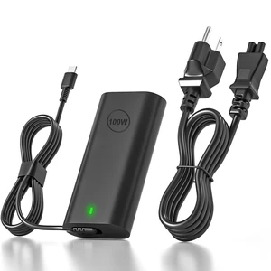 100W USB-C Charger for Dell Laptop Precision 3541 3560 3561 3580 5770 5680 20V 5A Type-C Laptop AC Adapter for XPS 14 9440 Latitude 5420 5530 5540 3440 7420 9450 9440 2-in-1 Inspiron 14 7440 16 7640 100W USB-C Charger for Dell Laptop Precision 3541 3560 3561 3580 5770 5680 20V 5A Type-C Laptop AC Adapter for XPS 14 9440 Latitude 5420 5530 5540 3440 7420 9450 9440 2-in-1 Inspiron 14 7440 16 7640