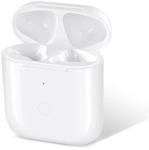Wireless Charging Case Compatible with AirPod 1 2, Air Pods 1 2 Charger Case Replacement with Bluetooth Pairing Sync Button, No Earbuds,White Wireless Charging Case Compatible with AirPod 1 2, Air Pods 1 2 Charger Case Replacement with Bluetooth Pairing Sync Button, No Earbuds,White