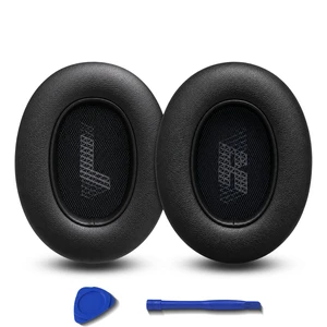 Replacement Ear Pads for JBL E65BTNC/Live 650BTNC/Live 770NC/Live 660NC/Duet NC Headphone, Extra Thick Cushions, Ear Cups Cover, Soft LeatherMemory Foam Headset Earpads (Black) Replacement Ear Pads for JBL E65BTNC/Live 650BTNC/Live 770NC/Live 660NC/Duet NC Headphone, Extra Thick Cushions, Ear Cups Cover, Soft LeatherMemory Foam Headset Earpads (Black)