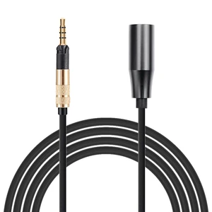Replacement Audio Upgrade Cable Compatible with Sennheiser HD598Cs HD560s HD598SE HD620S HD400PRO HD599 ATH-M50x M70x Headphones for Musicians Audiophiles 6.5ft 4PIN-XLR Replacement Audio Upgrade Cable Compatible with Sennheiser HD598Cs HD560s HD598SE HD620S HD400PRO HD599 ATH-M50x M70x Headphones for Musicians Audiophiles 6.5ft 4PIN-XLR