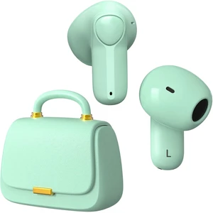 Wireless Earbuds with Mini Handbag Case, 22H Playtime, Sage Green Bluetooth 5.3, 13mm drivers, touch controls and DIY stickers for music, calls, travel, everyday wear and gifting Wireless Earbuds with Mini Handbag Case, 22H Playtime, Sage Green Bluetooth 5.3, 13mm drivers, touch controls and DIY stickers for music, calls, travel, everyday wear and gifting