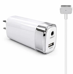 Mac Book Pro/Air Charger 60W Magnetic 2 T-Tip Adapter 11-13 inch 2012-2017 Mag 2 Laptop Charger Compatible with Mac book Air 11", Mac book Pro 13" Between 2012-2017 with Model: A1425, A1465, A1502 Mac Book Pro/Air Charger 60W Magnetic 2 T-Tip Adapter 11-13 inch 2012-2017 Mag 2 Laptop Charger Compatible with Mac book Air 11", Mac book Pro 13" Between 2012-2017 with Model: A1425, A1465, A1502