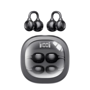 Open Ear Earbuds Open Ear Headphones Wireless Bluetooth 35Hrs Playtime Stereo Sound Ear Buds Wireless Charging Case Digital Display Open Earbuds for Running, Workout, Travel, and Daily Use (Black) Open Ear Earbuds Open Ear Headphones Wireless Bluetooth 35Hrs Playtime Stereo Sound Ear Buds Wireless Charging Case Digital Display Open Earbuds for Running, Workout, Travel, and Daily Use (Black)