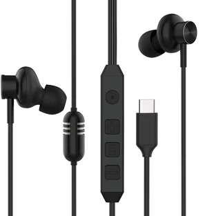 USB-C in-Ear Wired Headphones,Earbuds, with high-Fidelity Sound Card, 5-Mode Audio, Low-Latency Gaming, KTV Vocal Enhancement-Black USB-C in-Ear Wired Headphones,Earbuds, with high-Fidelity Sound Card, 5-Mode Audio, Low-Latency Gaming, KTV Vocal Enhancement-Black