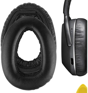 Replacement Ear Pads for Sennheiser PXC480, PXC550, PXC550-II, MB660 UC, MB 660 MC Headphones Ear Cushions, Repair Parts with Video Guide (Black) Replacement Ear Pads for Sennheiser PXC480, PXC550, PXC550-II, MB660 UC, MB 660 MC Headphones Ear Cushions, Repair Parts with Video Guide (Black)