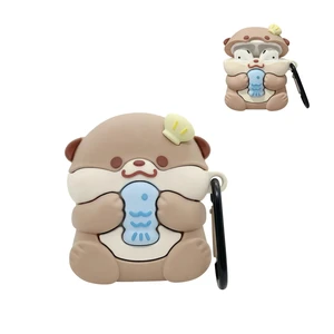 for AirPods 5 and Airpods 4 Case, 3D Kawaii Otter Design Earbuds Cover Cute Animal Case Compatible with Airpods 5/4(2026/2024), Silicone Shockproof Earphone Protector, Earbuds Accessory Girl Women for AirPods 5 and Airpods 4 Case, 3D Kawaii Otter Design Earbuds Cover Cute Animal Case Compatible with Airpods 5/4(2026/2024), Silicone Shockproof Earphone Protector, Earbuds Accessory Girl Women