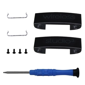 Replacement Headband Metal Folding Hinge Clip Cover Pin Repair Parts Set Compatible with Studio 3 Studio 3.0 Wireless Over-Ear Headphones,Great Fit and Durable(Black) Replacement Headband Metal Folding Hinge Clip Cover Pin Repair Parts Set Compatible with Studio 3 Studio 3.0 Wireless Over-Ear Headphones,Great Fit and Durable(Black)