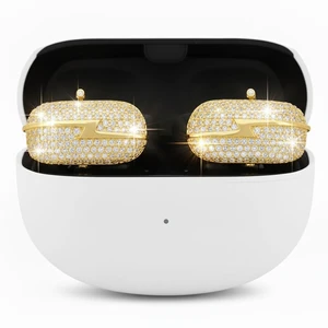Clip on Earbuds Open Ear Accessories for Bose Ultra Open Earbuds Lightweight Clip-On Decor for Wireless Earbuds (Headphones not Included) (Small Diamond (Gold)) Clip on Earbuds Open Ear Accessories for Bose Ultra Open Earbuds Lightweight Clip-On Decor for Wireless Earbuds (Headphones not Included) (Small Diamond (Gold))