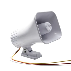 Alarm Dual Tone Wired Horn Siren with Bracket,130DB Loud Voice Warning System for Car Truck Home Doorbell Security Anti-Thief Indoor and Outdoor Alarm Dual Tone Wired Horn Siren with Bracket,130DB Loud Voice Warning System for Car Truck Home Doorbell Security Anti-Thief Indoor and Outdoor