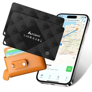 Card Tracker for Wallet, Works with Find My (iOS Only) - Ultra-Slim Wallet Finder Card, Rechargeable Smart Locator Tag Like Wallet Tracker Card, Bags & Luggage 2 Pack Card Tracker for Wallet, Works with Find My (iOS Only) - Ultra-Slim Wallet Finder Card, Rechargeable Smart Locator Tag Like Wallet Tracker Card, Bags & Luggage 2 Pack
