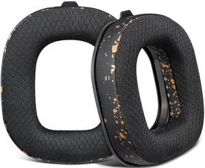 Replacement Earpads for Astro A50 Gen3 (Do Not Fit A50 Gen 4) Headset, Ear Pads Cushions with Durable Mesh Fabric, Noise Isolation Foam - Black Gold Replacement Earpads for Astro A50 Gen3 (Do Not Fit A50 Gen 4) Headset, Ear Pads Cushions with Durable Mesh Fabric, Noise Isolation Foam - Black Gold