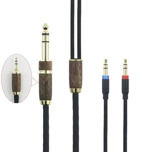 10ft 6N OCC Copper Silver Plated Upgrade Audio Cable 3.5mm Male and 6.35mm Adapter Compatible with Hifiman Ananda, Arya, Sundara, HE400SE, HE4XX, Edition XS Headphone (2 x 3.5mm Version) 10ft 6N OCC Copper Silver Plated Upgrade Audio Cable 3.5mm Male and 6.35mm Adapter Compatible with Hifiman Ananda, Arya, Sundara, HE400SE, HE4XX, Edition XS Headphone (2 x 3.5mm Version)