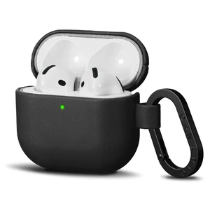 Vegan Leather for AirPods 5 Case & for AirPods 4 Case, Black Timeless Style, Everyday Protection - Classic Leather Look, Front LED Visible, Carabiner Included, Easy to Install & Remove Vegan Leather for AirPods 5 Case & for AirPods 4 Case, Black Timeless Style, Everyday Protection - Classic Leather Look, Front LED Visible, Carabiner Included, Easy to Install & Remove