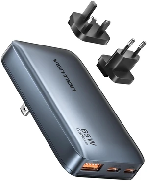 65W USB C Fast Charger with UK/US/EU Plugs, 3-Port Ultra Flat International Travel Adapter for UK, EU, USA, Dash Pro GaN Charger Compatible with MacBook, Laptop, iPhone 16/15/14, Galaxy S25/24 65W USB C Fast Charger with UK/US/EU Plugs, 3-Port Ultra Flat International Travel Adapter for UK, EU, USA, Dash Pro GaN Charger Compatible with MacBook, Laptop, iPhone 16/15/14, Galaxy S25/24