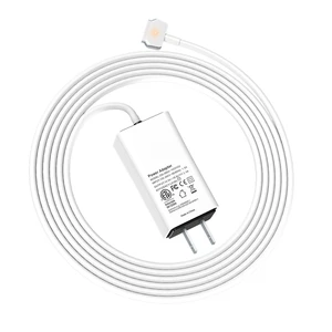 Compatible with Mac Book Air Charger, 45W Power Adapter T-tip Mag 2 Connector Laptop Charger for Mac Book Air 11-13 inch(2012-2017) Compatible with Mac Book Air Charger, 45W Power Adapter T-tip Mag 2 Connector Laptop Charger for Mac Book Air 11-13 inch(2012-2017)