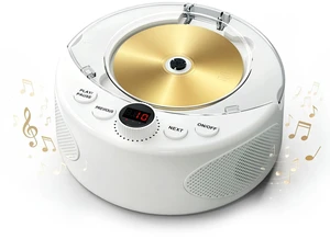 Simple CD Player for Dementia Alzheimer's Seniors, Large Buttons, Auto-Off CD Music Player for Home, Simple Text Labels, Easy to Use with Resume Playback Ideal Gift for Elderly with Memory Loss Simple CD Player for Dementia Alzheimer's Seniors, Large Buttons, Auto-Off CD Music Player for Home, Simple Text Labels, Easy to Use with Resume Playback Ideal Gift for Elderly with Memory Loss