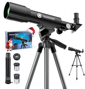 Telescope Kids 50mm Aperture 360mm AZ Astronomical Portable Telescope for Kids Adults Beginners with Tripod Black Telescope Kids 50mm Aperture 360mm AZ Astronomical Portable Telescope for Kids Adults Beginners with Tripod Black
