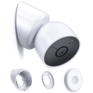 Magnetic Wall Mount Compatible with Google Nest Cam Outdoor (Wired, 2nd Gen) and Outdoor or Indoor, Battery, 4 Installation Methods, Nest Camera Replacement Angled Mount, Nest Cam Desk Stand Magnetic Wall Mount Compatible with Google Nest Cam Outdoor (Wired, 2nd Gen) and Outdoor or Indoor, Battery, 4 Installation Methods, Nest Camera Replacement Angled Mount, Nest Cam Desk Stand