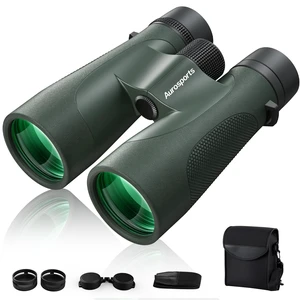 15x52 Waterproof Binoculars for Adults Hunting Binoculars Green IPX7 Nitrogen-Filled, HD Optical System, BAK4 Prism, FMC, Low Light Vision, Bird Watching, Cruise, Travel, Stargazing 15x52 Waterproof Binoculars for Adults Hunting Binoculars Green IPX7 Nitrogen-Filled, HD Optical System, BAK4 Prism, FMC, Low Light Vision, Bird Watching, Cruise, Travel, Stargazing