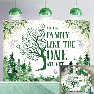Family Reunion Banner Backdrop 8x6FT Green Family Tree Reunion Decorations Welcome to Our Family Members Photography Background Welcome Family Gathering Banner Supplies Photo Props Family Reunion Banner Backdrop 8x6FT Green Family Tree Reunion Decorations Welcome to Our Family Members Photography Background Welcome Family Gathering Banner Supplies Photo Props
