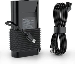 65W 45W AC Adapter for HP Chromebook ProBook, USB C Power Supply Cord AC Adapter Fit for HP ProBook 440 450 G8-G11, Elite x2 1012, Pavilion, Spectre x360 SM65CL L65505-002 Power Supply Cord 65W 45W AC Adapter for HP Chromebook ProBook, USB C Power Supply Cord AC Adapter Fit for HP ProBook 440 450 G8-G11, Elite x2 1012, Pavilion, Spectre x360 SM65CL L65505-002 Power Supply Cord