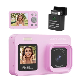 Upgraded 5K Dual Screen Digital Camera,80MP Vlog Photography Camera for YouTube,Campus,Travel,Compact Point & Shoot Camera for Teens & Beginners with Autofocus,18x Zoom,Anti-Shake,Purple Upgraded 5K Dual Screen Digital Camera,80MP Vlog Photography Camera for YouTube,Campus,Travel,Compact Point & Shoot Camera for Teens & Beginners with Autofocus,18x Zoom,Anti-Shake,Purple