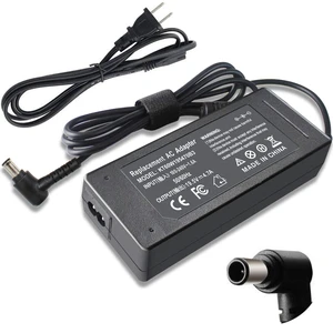 90W 19.5V 4.7A AC Charger Compatible with Sony VAIO VGP-AC19V37 VGP-AC19V10 VGP-AC19V12 VGP-AC19V19 VGP-AC19V20 VGP-AC19V67 VGP-AC19V32 VGP-AC19V41 VGP-AC19V48 PCG-3J1L PCG-61411L PCG-7162l PCG-7Y2L 90W 19.5V 4.7A AC Charger Compatible with Sony VAIO VGP-AC19V37 VGP-AC19V10 VGP-AC19V12 VGP-AC19V19 VGP-AC19V20 VGP-AC19V67 VGP-AC19V32 VGP-AC19V41 VGP-AC19V48 PCG-3J1L PCG-61411L PCG-7162l PCG-7Y2L