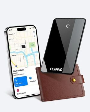 2026 MFi Certified Wallet Tracker Card (iOS Only), Work with Apple Find My Rechargeable Bluetooth Smart Wallet Finder and Item Tracker for Luggage Tags, Bags, Passport, Purse, IP68 Waterproof 2026 MFi Certified Wallet Tracker Card (iOS Only), Work with Apple Find My Rechargeable Bluetooth Smart Wallet Finder and Item Tracker for Luggage Tags, Bags, Passport, Purse, IP68 Waterproof